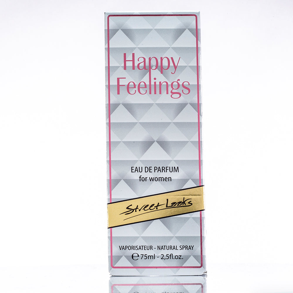 75 ml EDP HAPPY FEELINGS, kwiatowy zapach dla kobiet