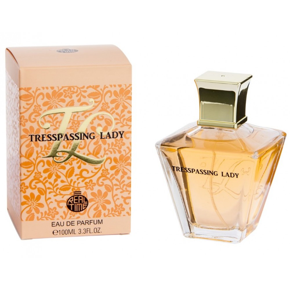 100 ml EDP TRESPASSING LADY, różano-fioletowy zapach dla kobiet