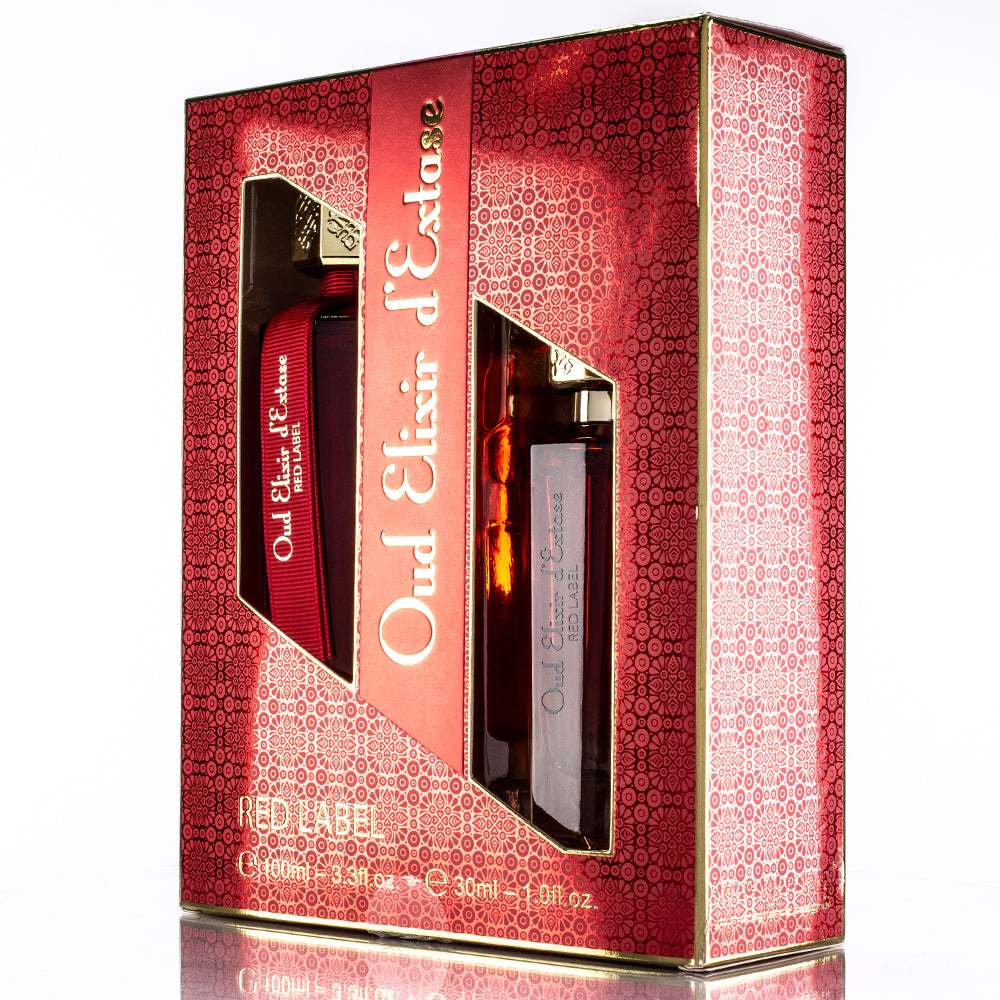 Linn Young EDP 100ml + 30ml "Oud Elixir Red" - Rodzaj bursztyn – kwiatowy