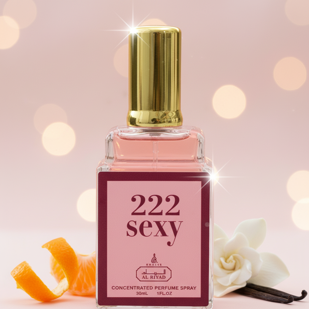 Woda perfumowana "222 Sexy" 30 ml – kwiatowo-orientalny zapach dla kobiet 7 