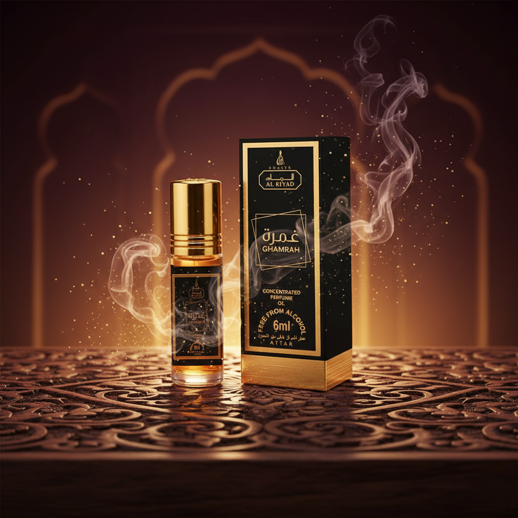 Perfumy w olejku 6 ml "Ghamrah" – drzewno-orientalny zapach unisex 1 