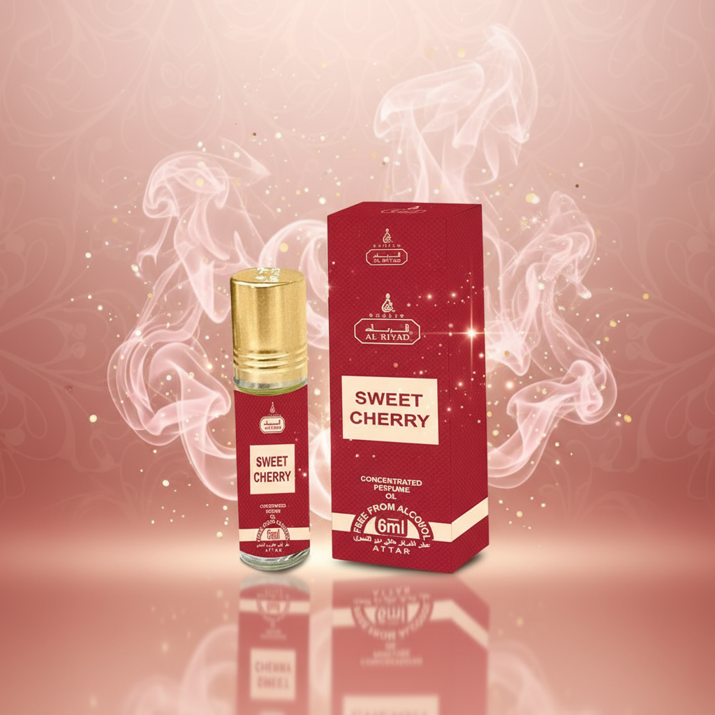 Perfumy w olejku 6 ml "Sweet Cherry (Al Riyad)" - owocowo-kwiatowy zapach unisex 2 
