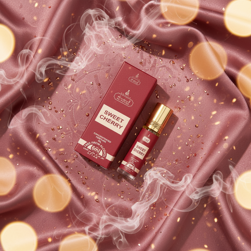 Perfumy w olejku 6 ml "Sweet Cherry (Al Riyad)" - owocowo-kwiatowy zapach unisex 3 