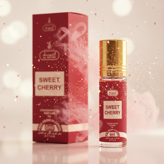 Perfumy w olejku 6 ml "Sweet Cherry (Al Riyad)" - owocowo-kwiatowy zapach unisex