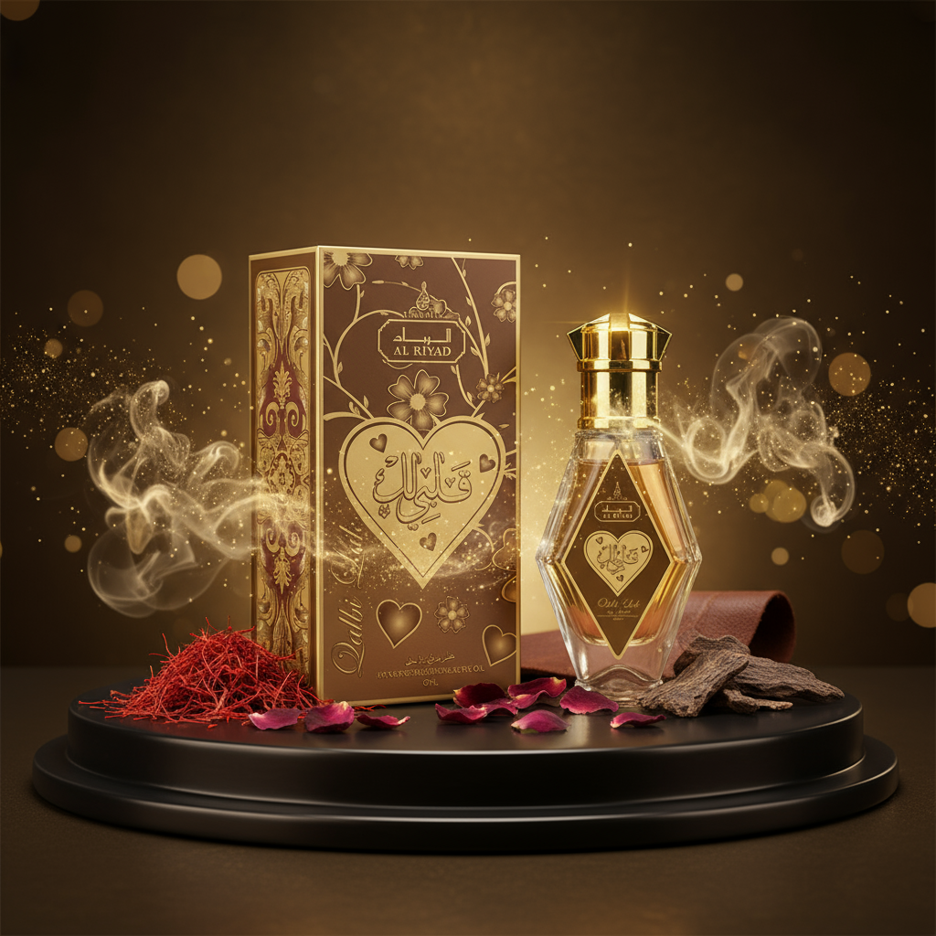 Perfumy w olejku 20 ml "Qalbi Lak" – orientalny zapach dla mężczyzn