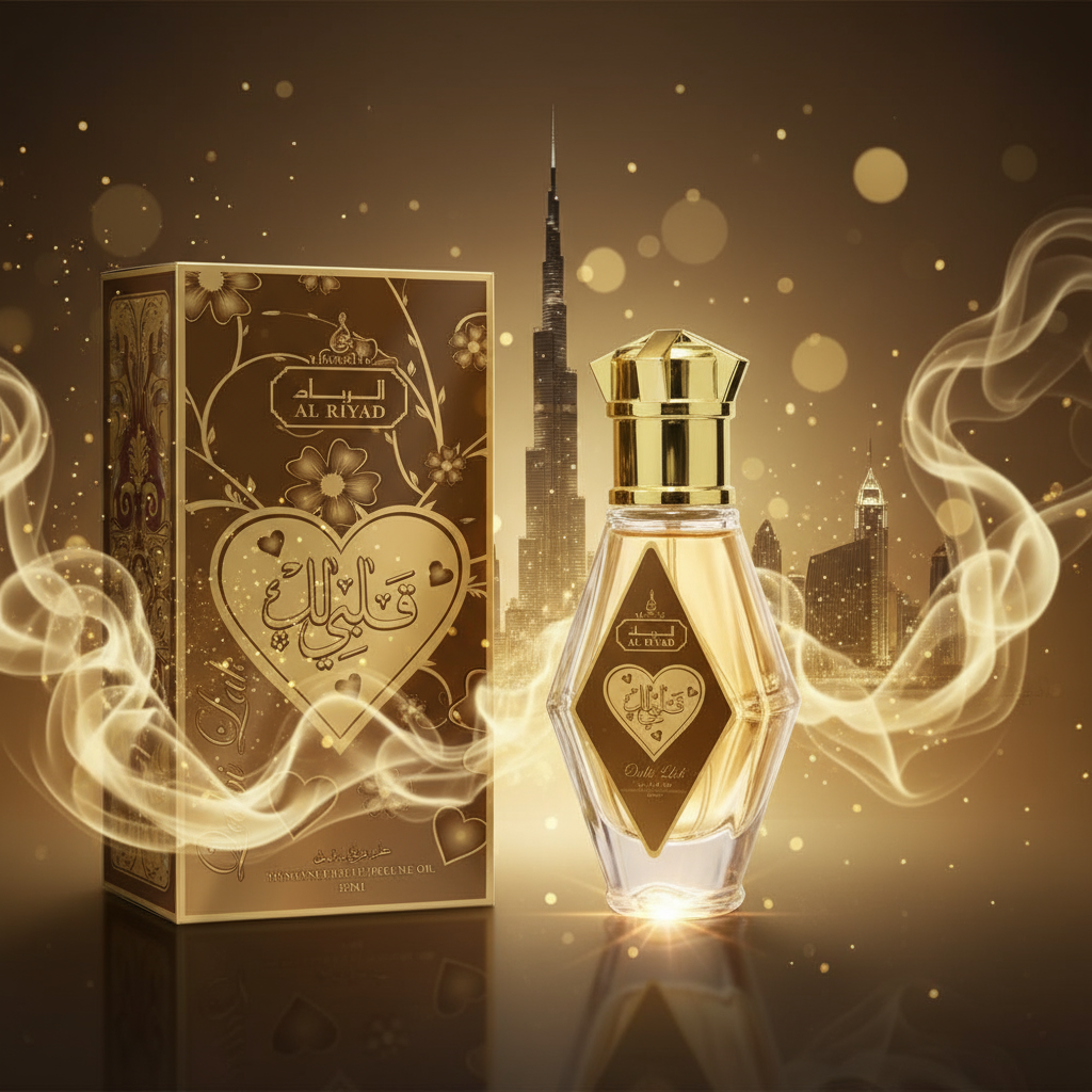 Perfumy w olejku 20 ml "Qalbi Lak" – orientalny zapach dla mężczyzn