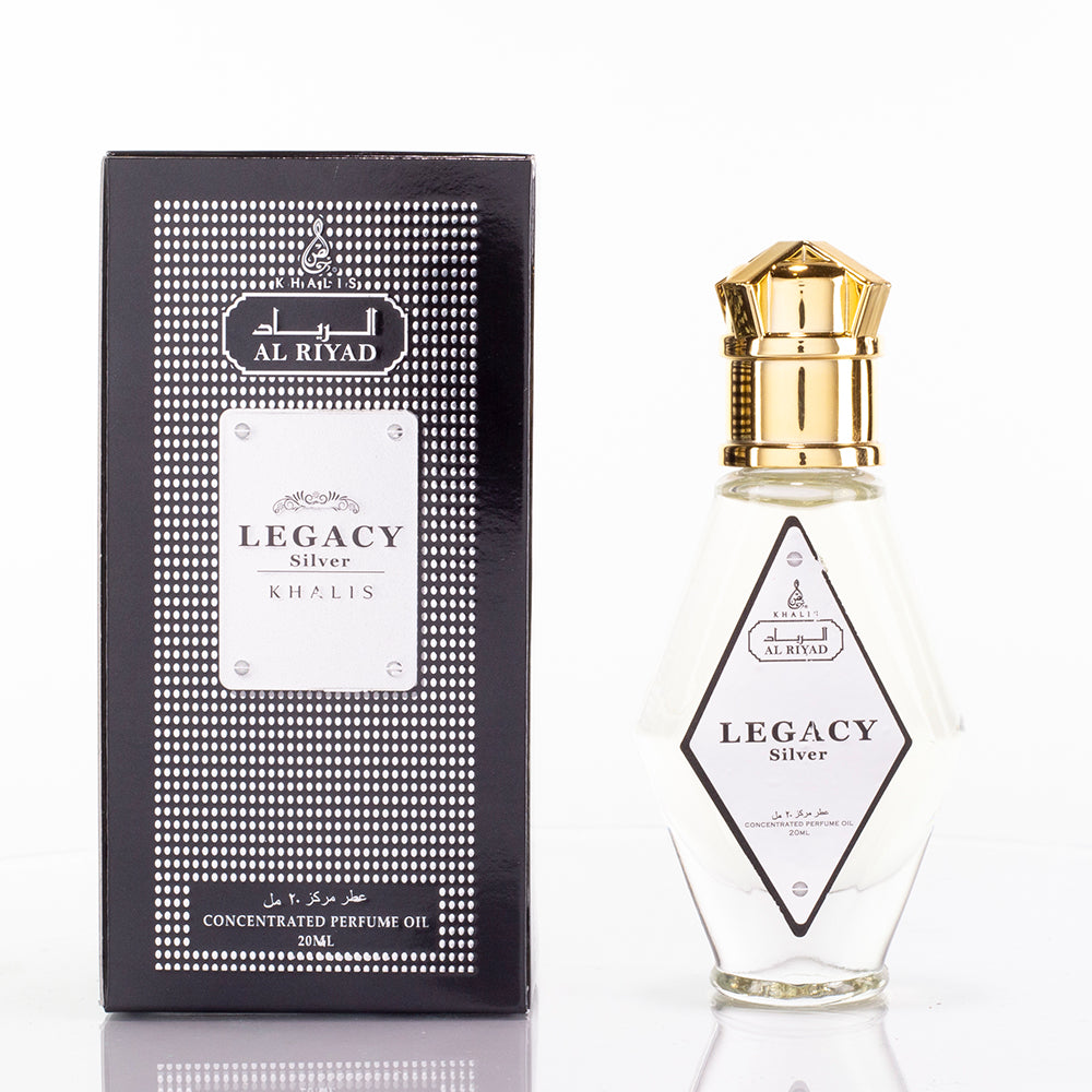 Perfumy w olejku 20 ml "Legacy Silver" – drzewny zapach unisex 4 