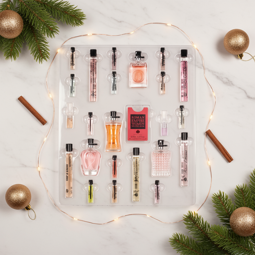 Kalendarz adwentowy z ekskluzywnymi miniperfumami 3 