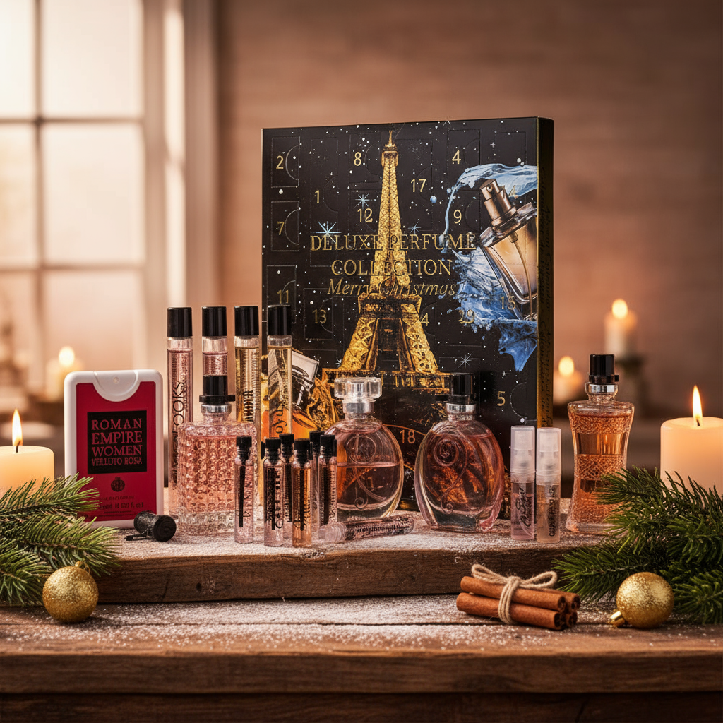 Kalendarz adwentowy z ekskluzywnymi miniperfumami