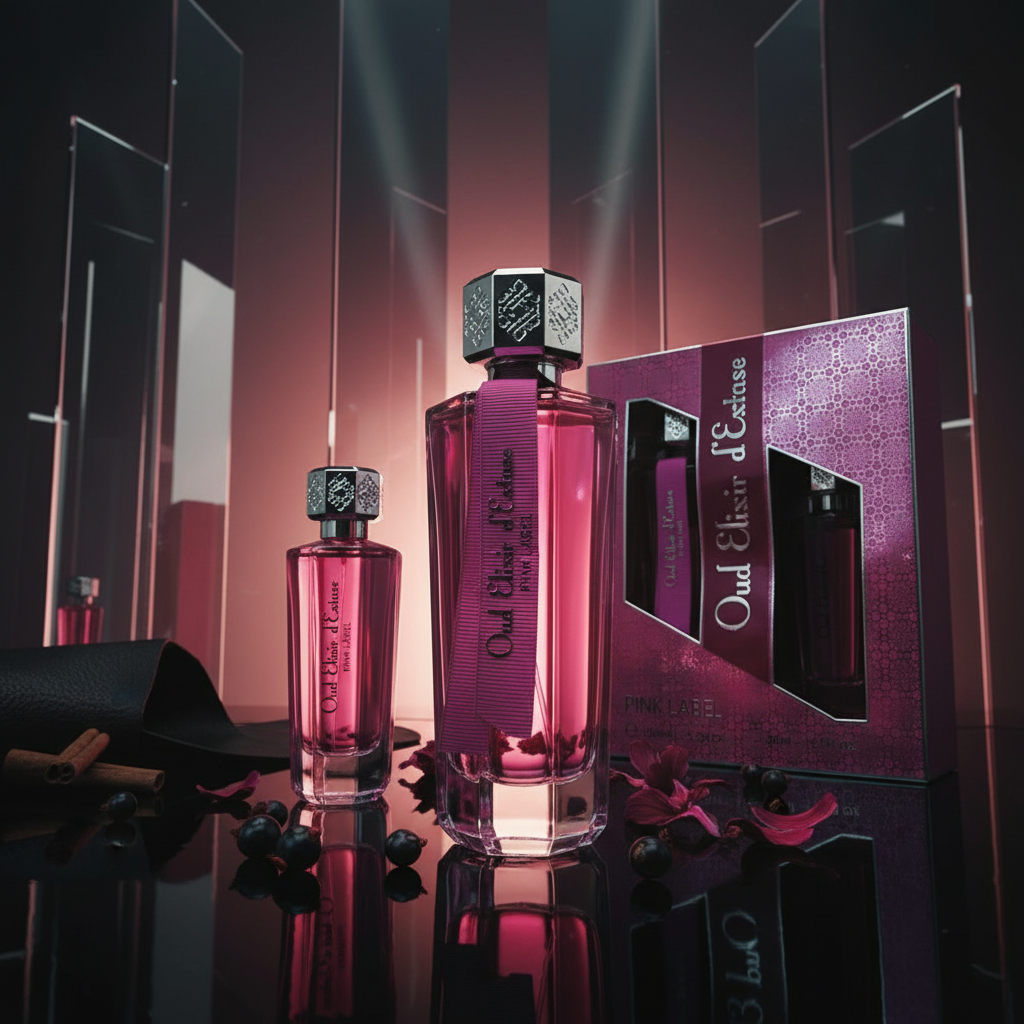 EDP 100 ml + 30 ml "Oud Elixir Pink" - zapach kwiatowo-orientalny 1 