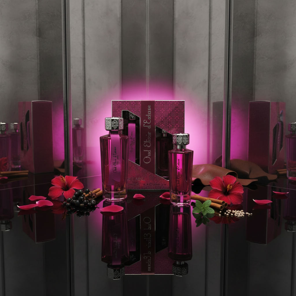 EDP 100 ml + 30 ml "Oud Elixir Pink" - zapach kwiatowo-orientalny