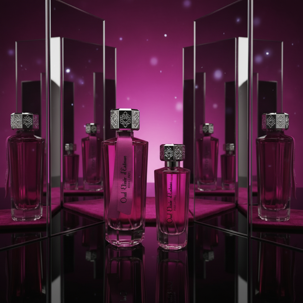 EDP 100 ml + 30 ml "Oud Elixir Pink" - zapach kwiatowo-orientalny 6 