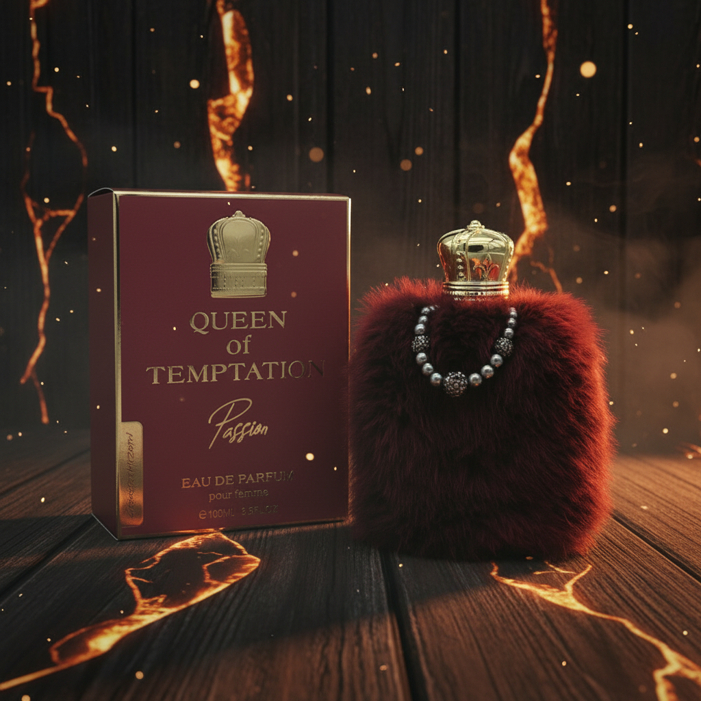 Woda perfumowana "Queen of Temptation Passion" 100 ml – zapach bursztynowo-kwiatowy