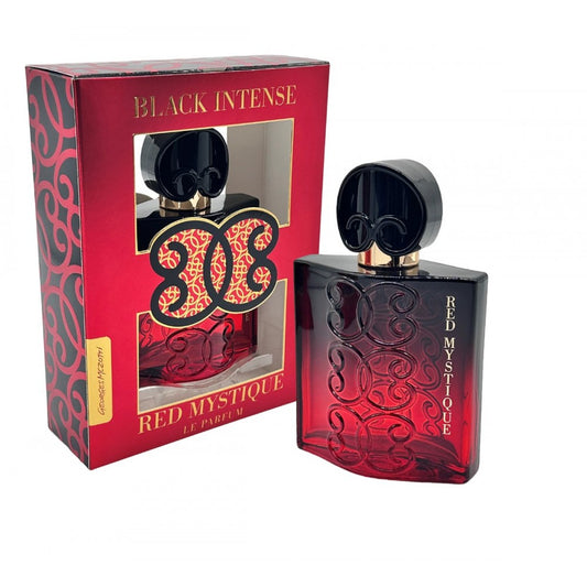 Woda perfumowana (EDP) 100 ml "Black Intense Red Mystique" – zapach kwiatowo-owocowy