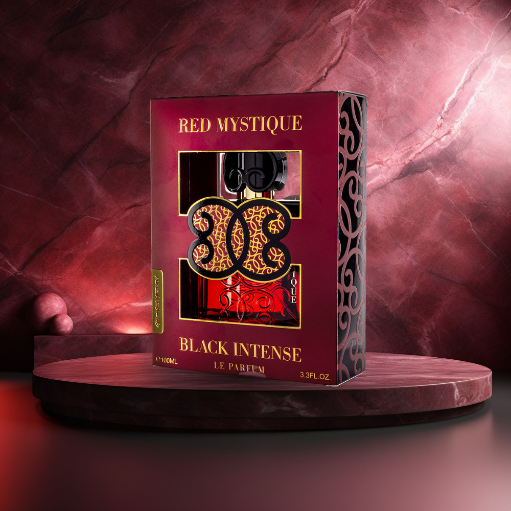 Woda perfumowana (EDP) 100 ml "Black Intense Red Mystique" – zapach kwiatowo-owocowy 4 