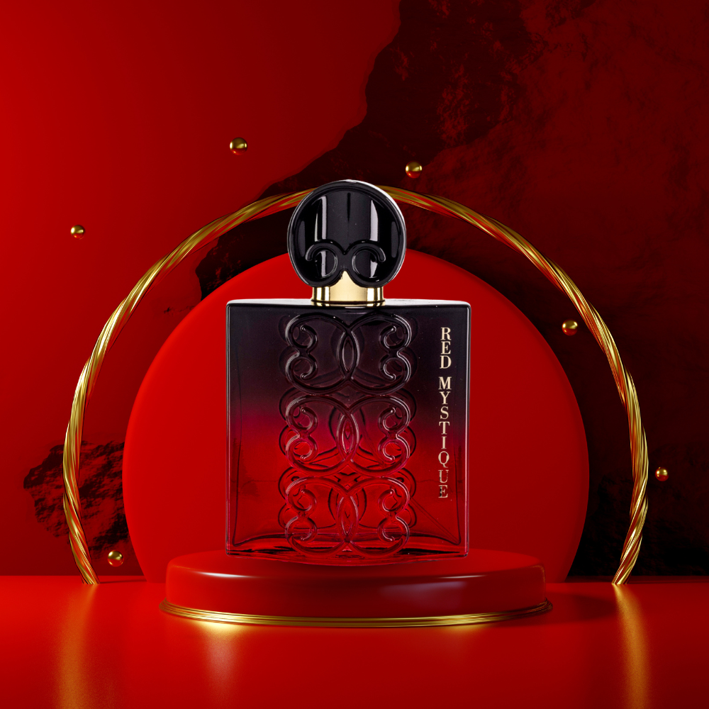 Woda perfumowana (EDP) 100 ml "Black Intense Red Mystique" – zapach kwiatowo-owocowy