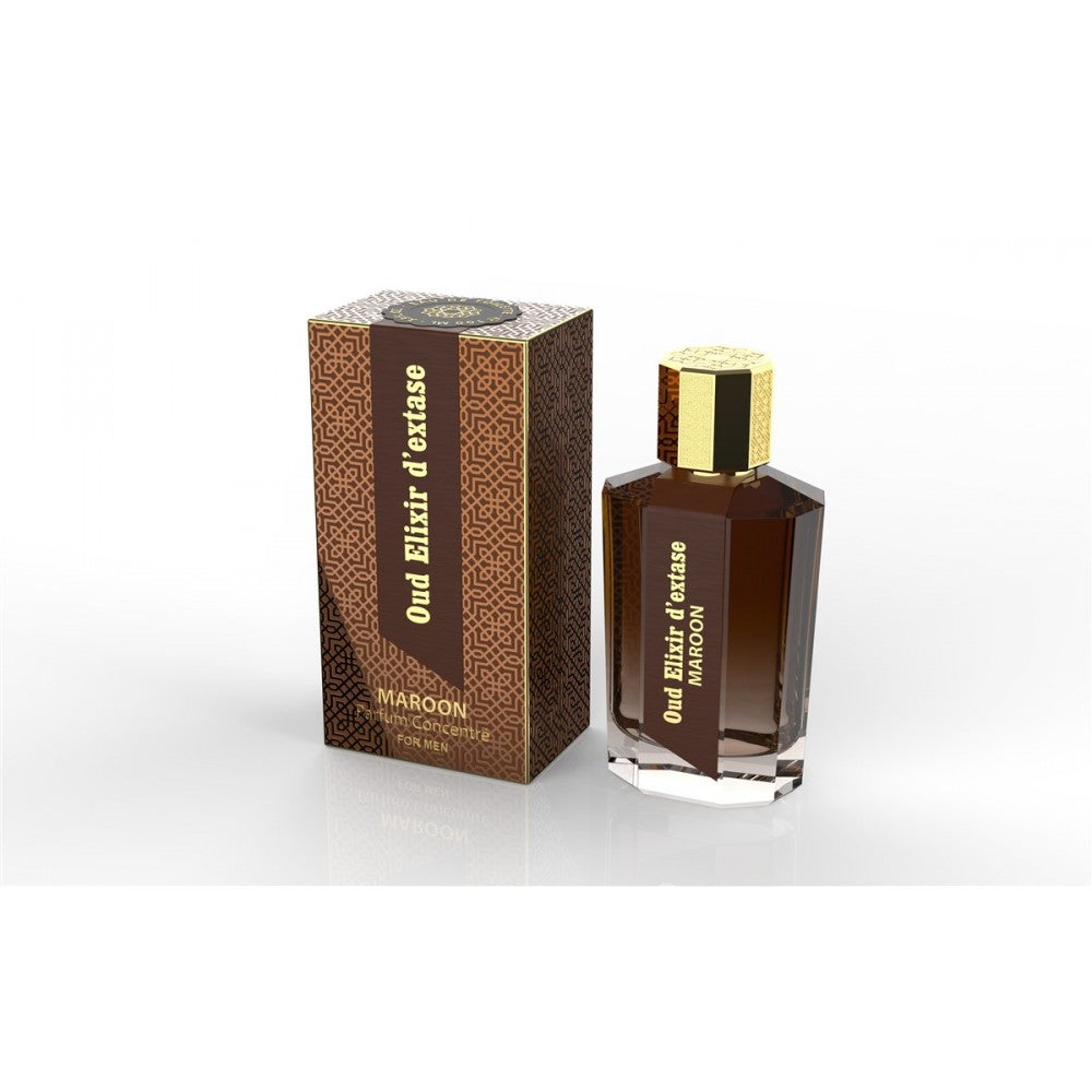 EDP 100ml „Oud Elixir D’extase Maroon” – zapach orientalno-drzewny 1 