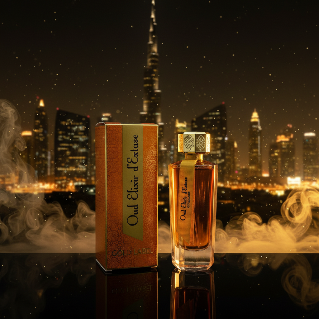 „Oud Elixir d’Extase Gold Label” EDP 100ml – zapach drzewno-szyprowy 4 