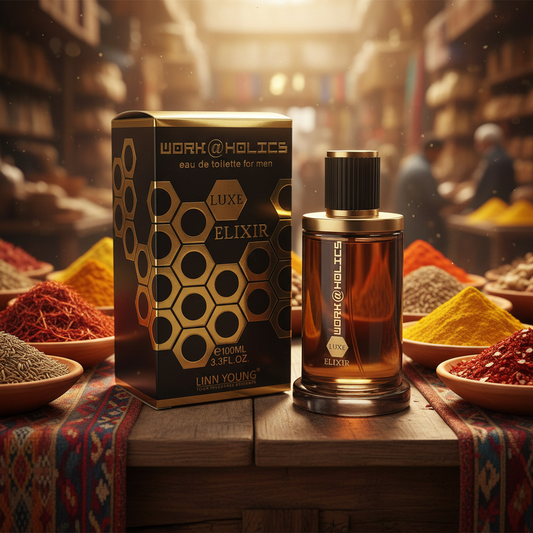 „Workaholics Luxe Elixir” Woda toaletowa 100 ml– orientalno-korzenny zapach