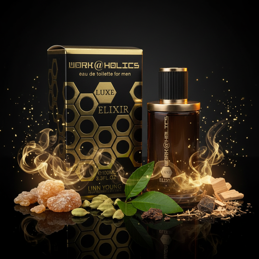 „Workaholics Luxe Elixir” Woda toaletowa 100 ml– orientalno-korzenny zapach