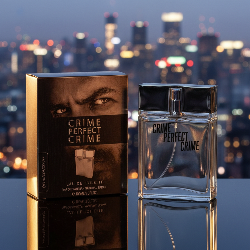 „Crime Perfect Crime” Woda toaletowa 100 ml – drzewno-kwiatowy zapach z nutą piżma 1 
