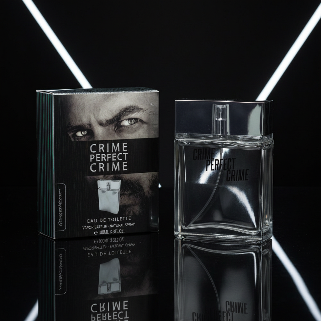 „Crime Perfect Crime” Woda toaletowa 100 ml – drzewno-kwiatowy zapach z nutą piżma 7 