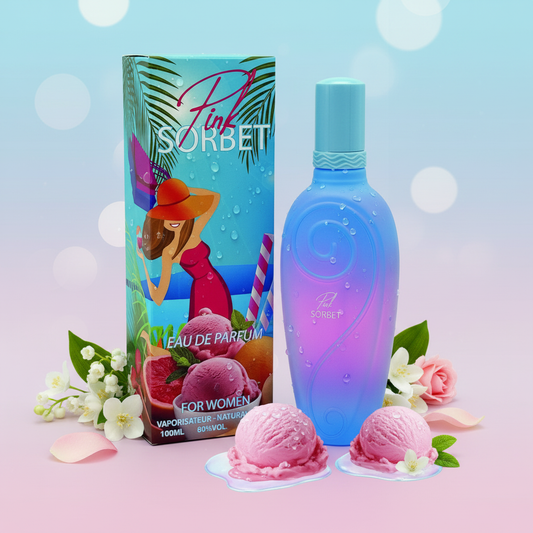EDP 100 ml „Pink Sorbet” – zapach owocowo-kwiatowy