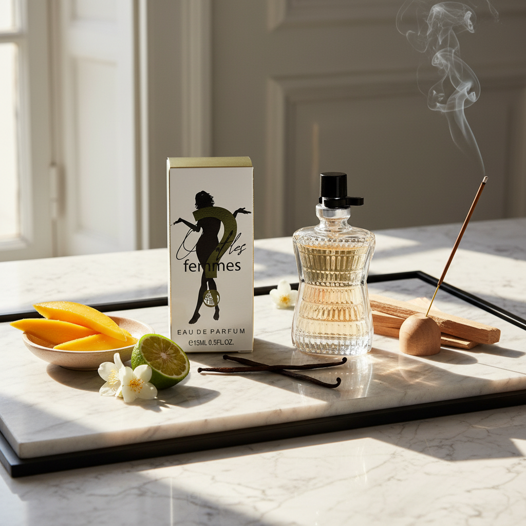 15ml EDP "OÙ SONT LES FEMMES"- zapach kwiatowo - drzewno - piżmowy