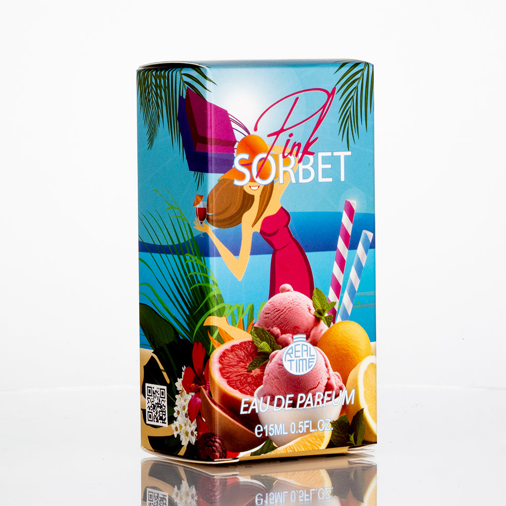 15 ml EDP "PINK SORBET" - zapach owocowo-aromatyczny