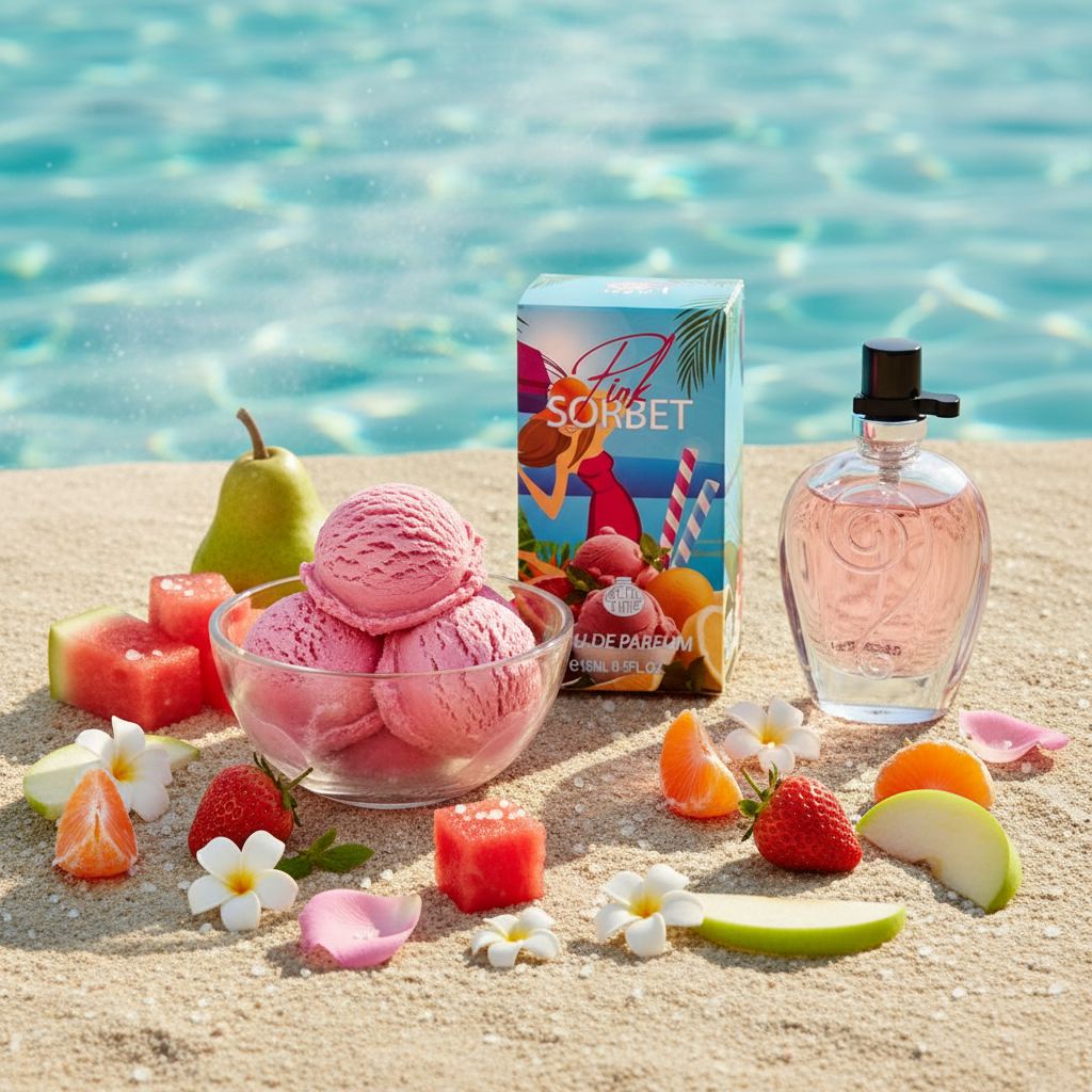 15 ml EDP "PINK SORBET" - zapach owocowo-aromatyczny 7 