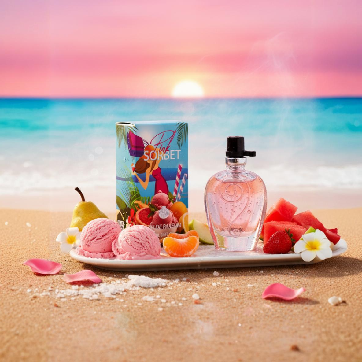 15 ml EDP "PINK SORBET" - zapach owocowo-aromatyczny