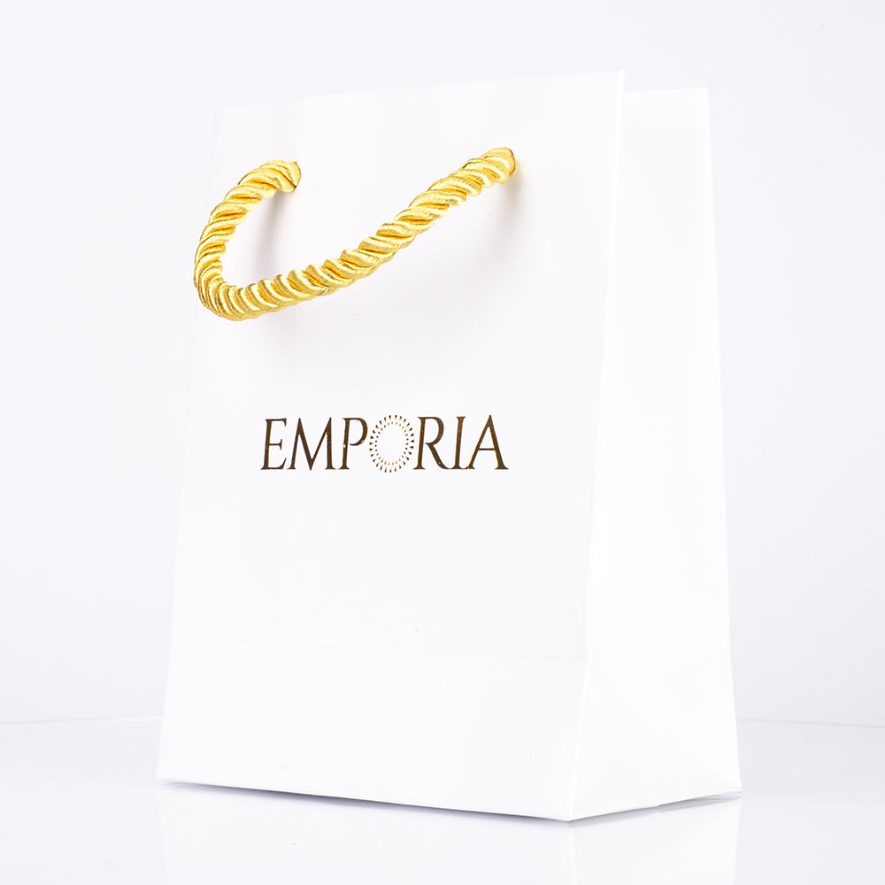 Elegancka papierowa torba z logo Emporia, 22x15x6 cm 2 