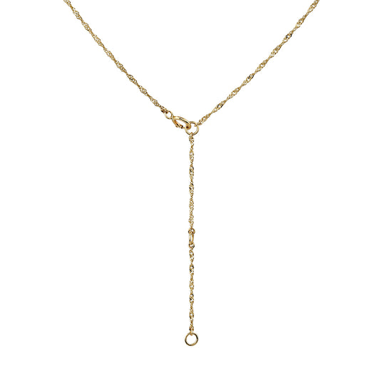 Łańcuszek z 9K złota