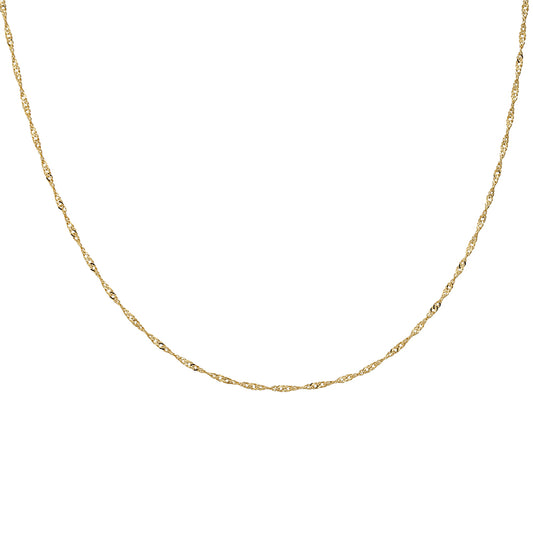 Łańcuszek z 9K złota