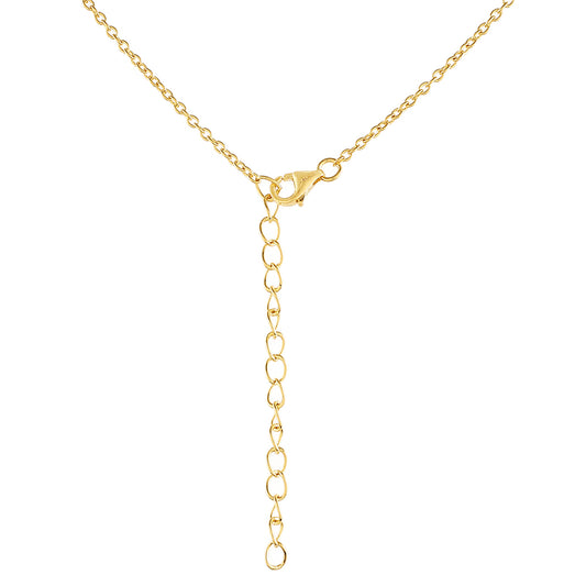 Naszyjnik srebrny pozłacany z perłami hodowlanymi słodkowodnymi i białym topazem