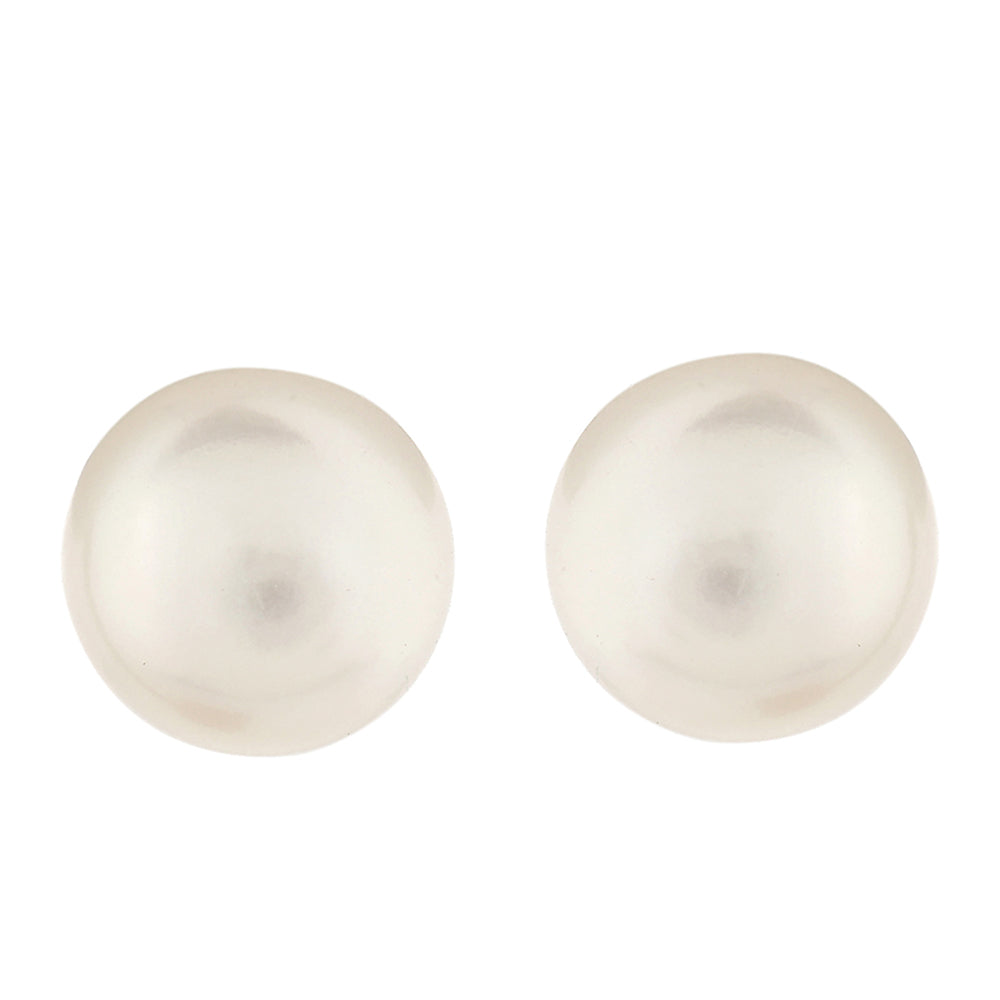 Kolczyki srebrne pozłacane z perłami hodowlanymi słodkowodnymi 1 