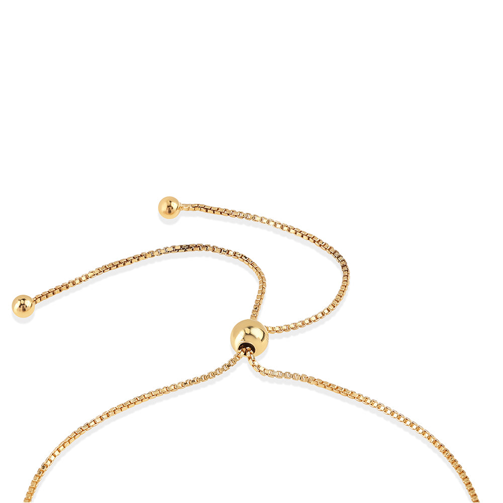 Bransoletka srebrna pozłacana z mozambickim rubinem 2 