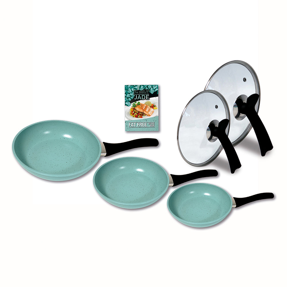 Starlyf Jade – 5-częściowy zestaw patelni i garnków 2 