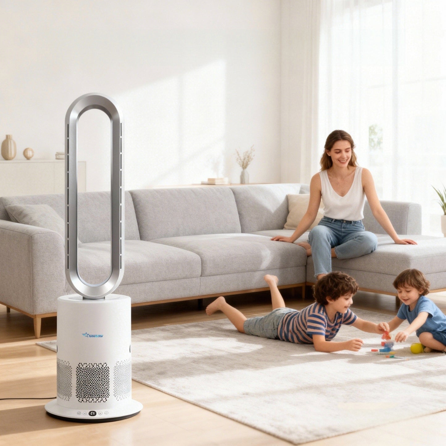 Oczyszczacz powietrza, wentylator chłodzący i grzewczy TurboAirStar