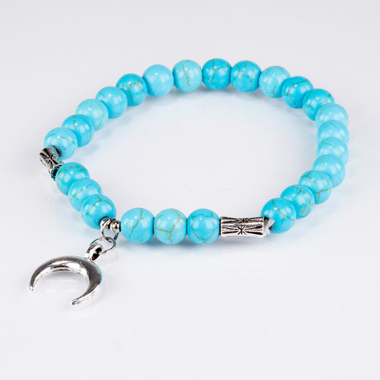 Zestaw pozłacane z turkusem ( Naszyjnik+Bransoletka )