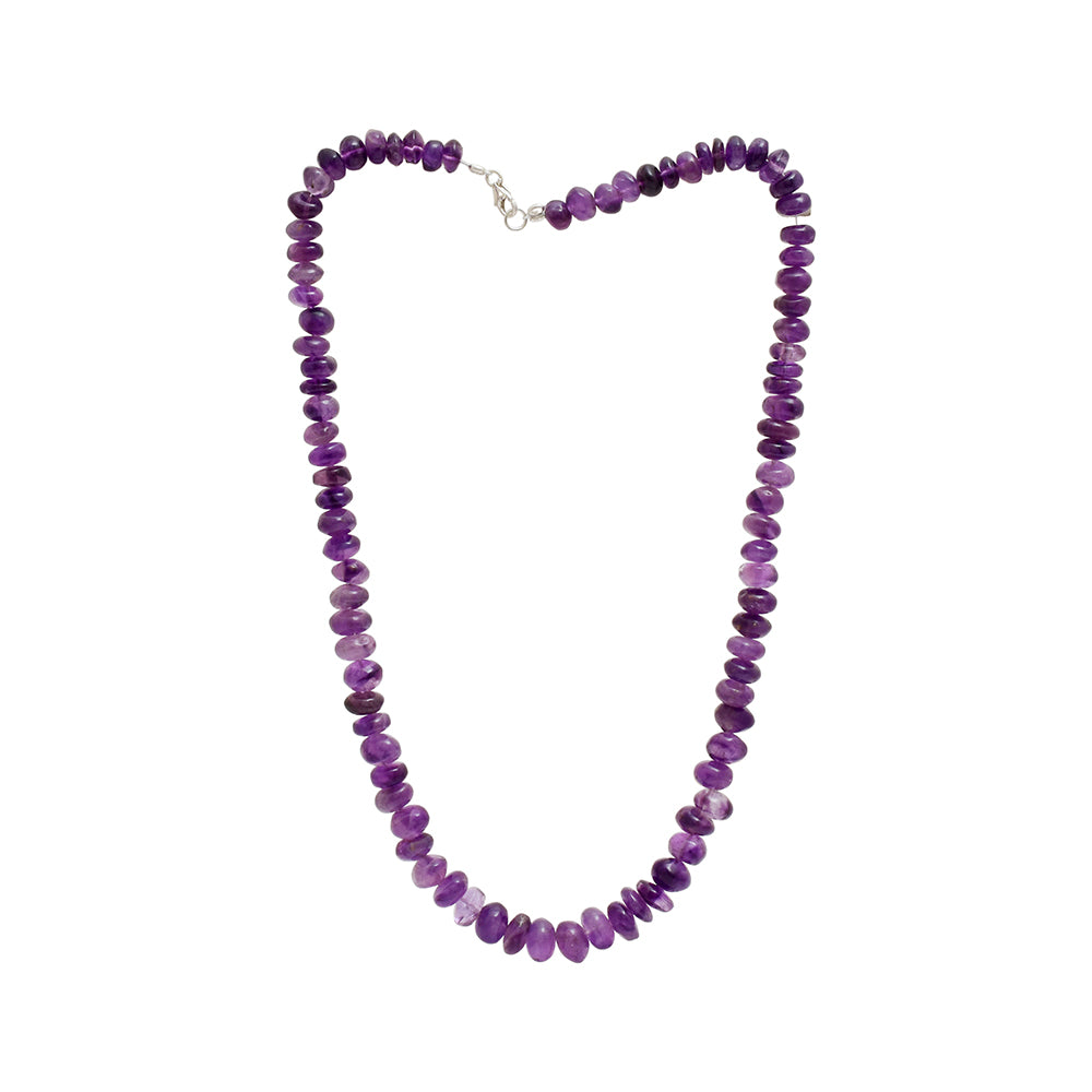 Bransoletka ze srebra próba 925 z brazylijskim ametystem