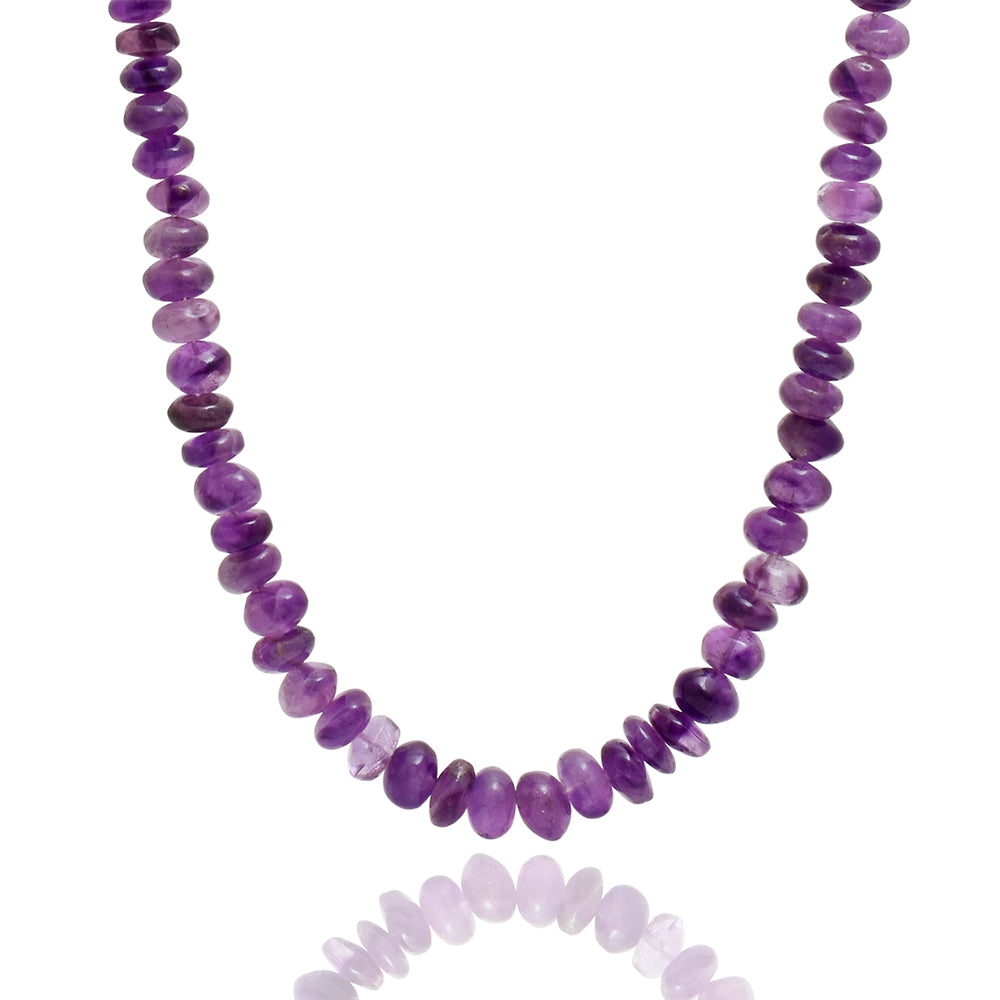 Bransoletka ze srebra próba 925 z brazylijskim ametystem 4 