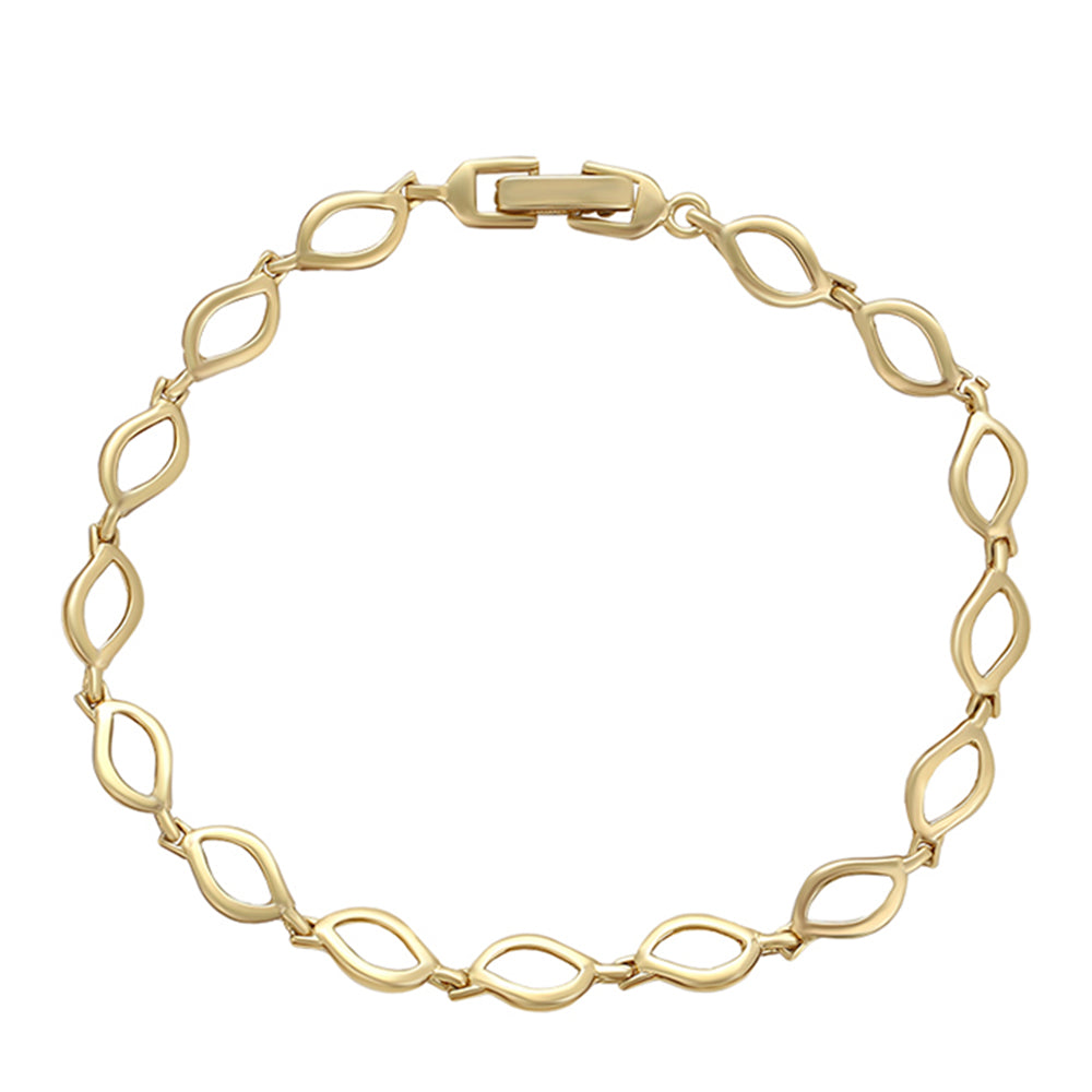 Bransoletka pozłacana