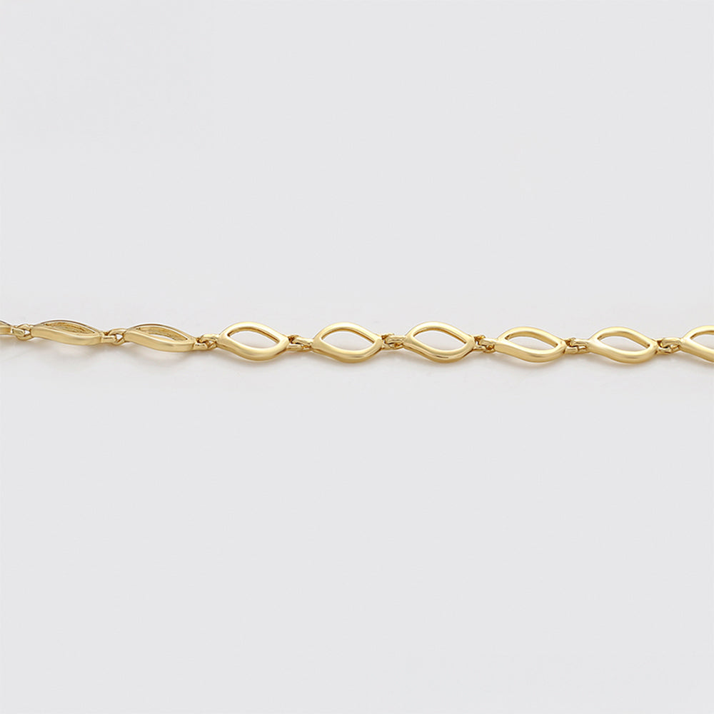 Bransoletka pozłacana