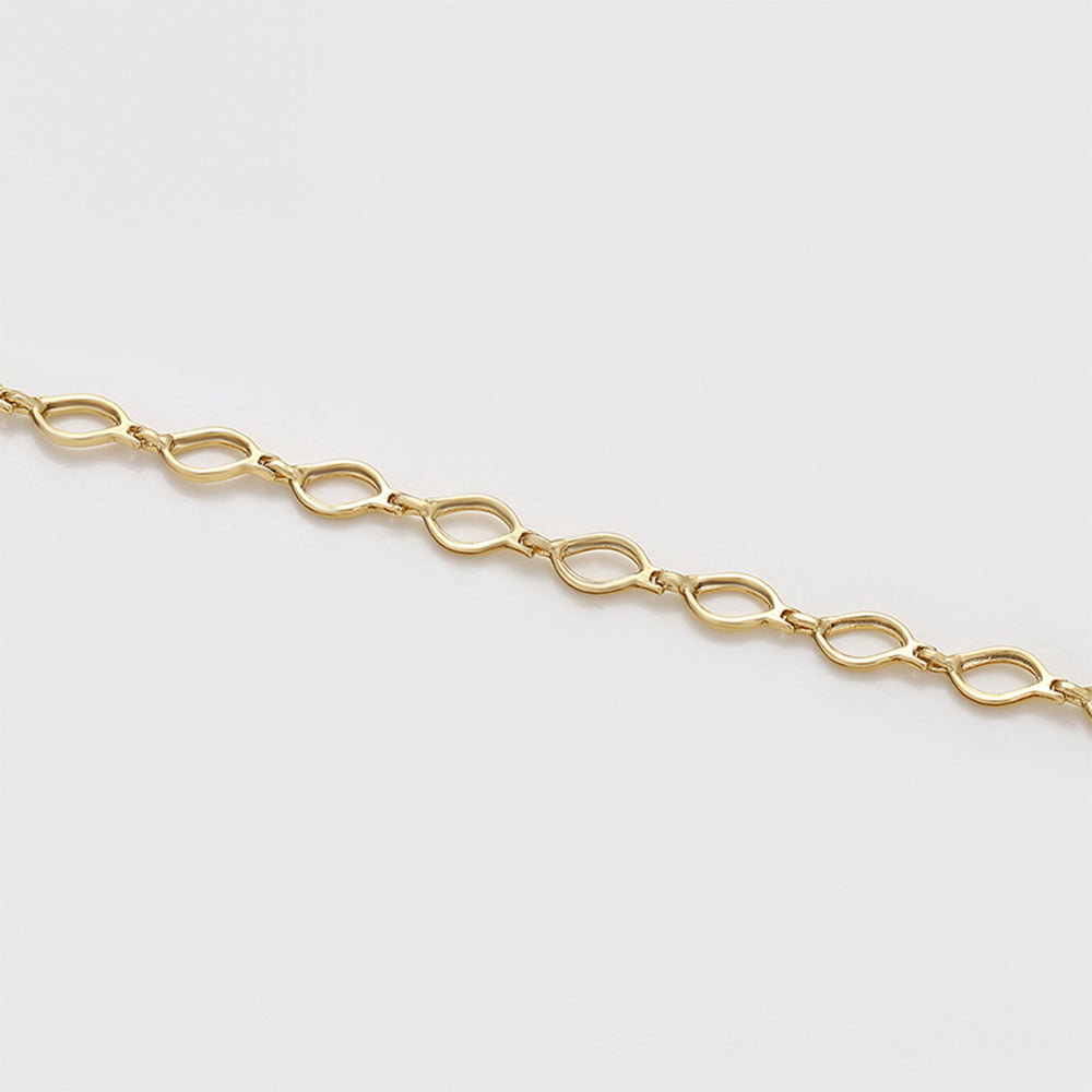 Bransoletka pozłacana