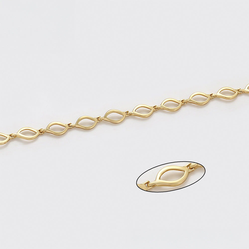 Bransoletka pozłacana