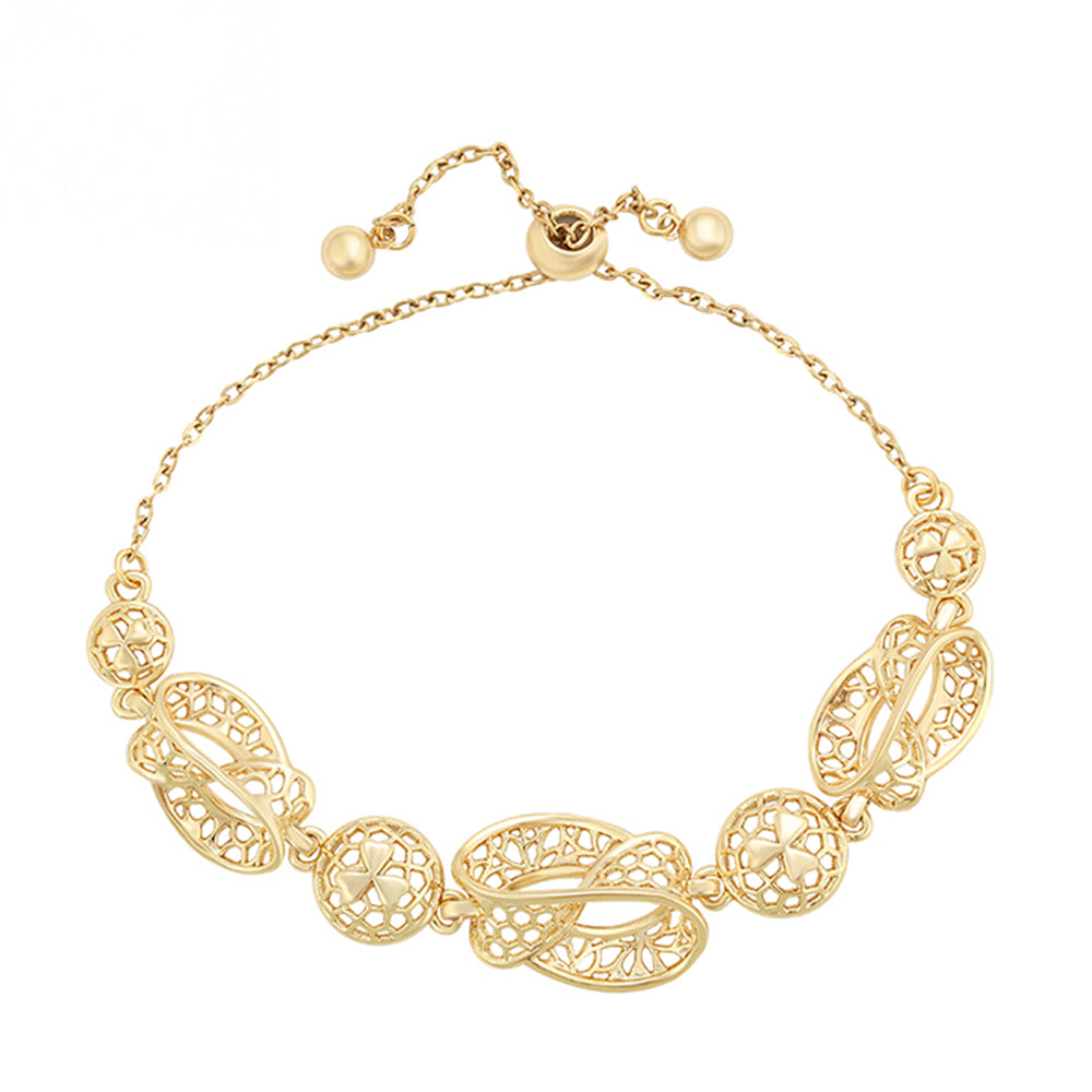 Bransoletka pozłacana