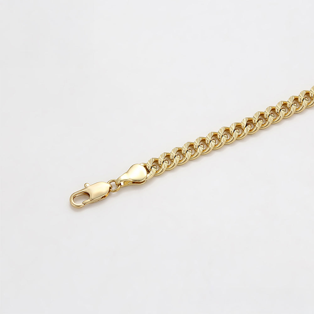 Bransoletka pozłacana 6 