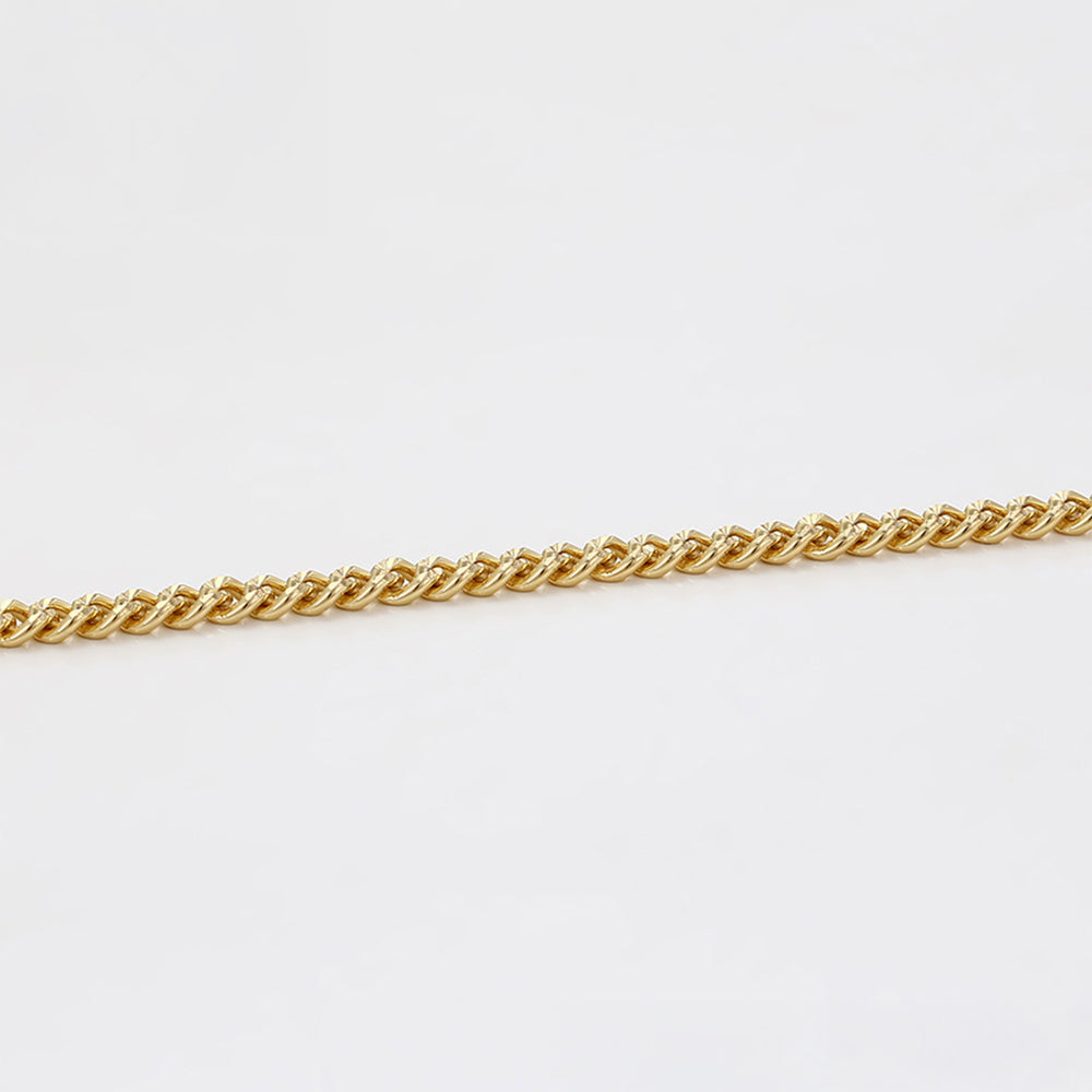 Bransoletka pozłacana 7 