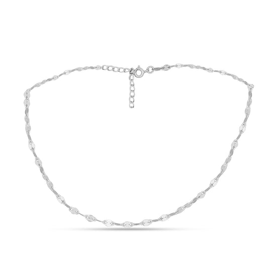 Łańcuszek ze srebra próby 925 ( Naszyjnik )